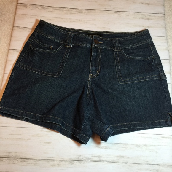 Lane Bryant Pants - Lane Bryant Dark Denim Jean Shorts 16